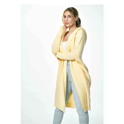 Sweter Kardigan Model M901 Yellow - Figl