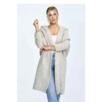 Sweter Kardigan Model M901 Beige - Figl