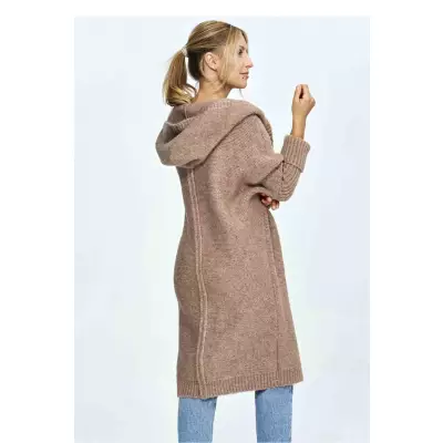 Sweter Kardigan Model M901 Brown - Figl