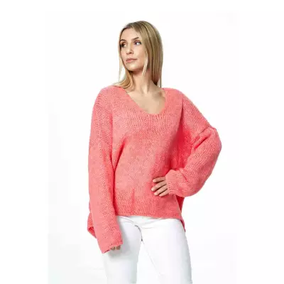 Sweter Damski Model M899 Coral - Figl