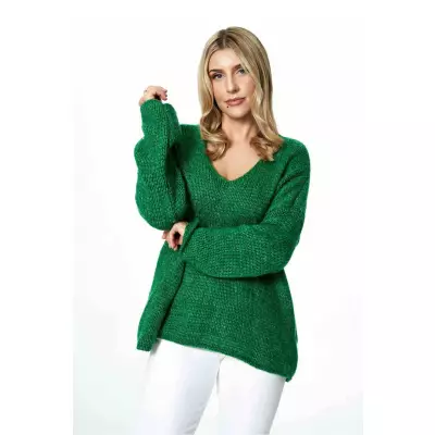 Sweter Damski Model M899 Green - Figl