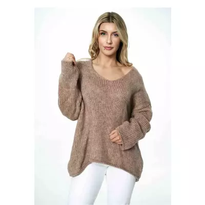 Sweter Damski8 Model M899 Brown - Figl