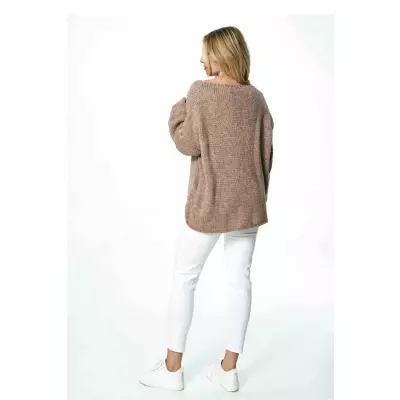 Sweter Damski8 Model M899 Brown - Figl