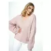 Sweter Damski Model M899 Light Pink - Figl