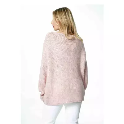 Sweter Damski Model M899 Light Pink - Figl