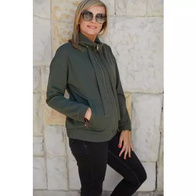 Bluza Damska Model M365/2 Khaki - La Aurora