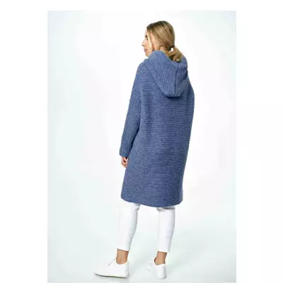 Sweter Kardigan Model M884 Blue - Figl