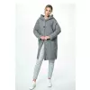 Sweter Kardigan Model M884 Light Grey - Figl