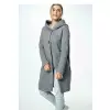 Sweter Kardigan Model M884 Light Grey - Figl