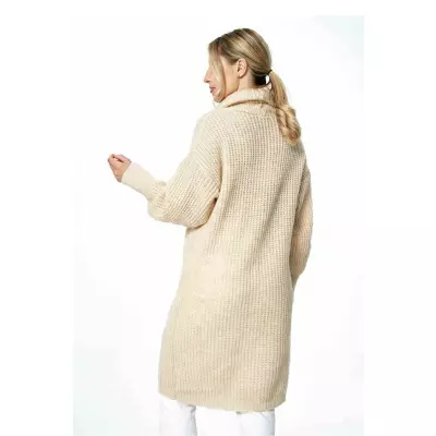 Sweter Damski Model M890 Beige - Figl