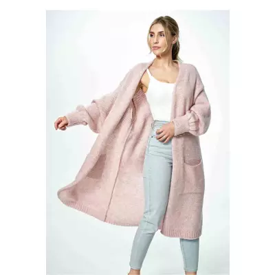 Sweter Kardigan Model M889 Light Pink - Figl