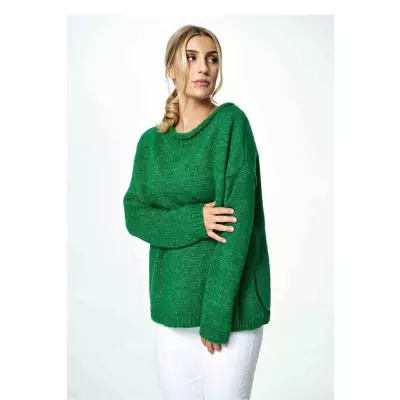 Sweter Damski Model M888 Green - Figl