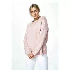 Sweter Damski Model M888 Light Pink - Figl