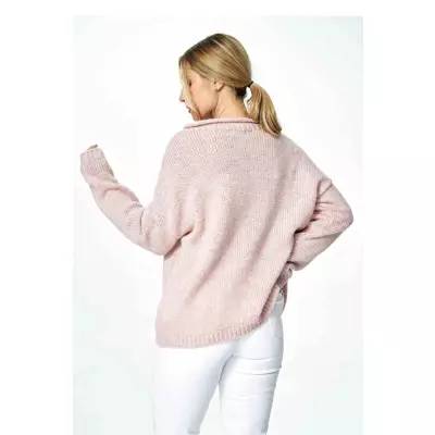 Sweter Damski Model M888 Light Pink - Figl