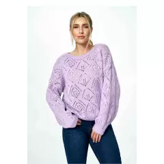 Sweter Damski Model M887 Violet - Figl