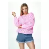 Sweter Damski Model M887 Pink - Figl