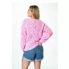 Sweter Damski Model M887 Pink - Figl