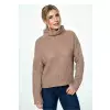 Sweter Damski Model M886 Brown - Figl