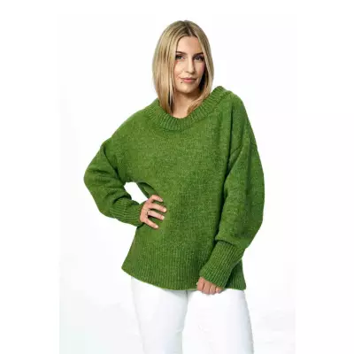 Sweter Damski Model M882 Green - Figl