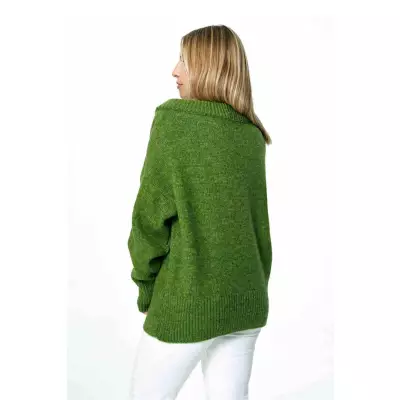 Sweter Damski Model M882 Green - Figl