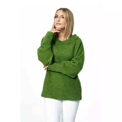 Sweter Damski Model M882 Green - Figl