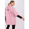 Płaszcz Damski Model CHA-PL-0409.30X Light Pink - Rue Paris