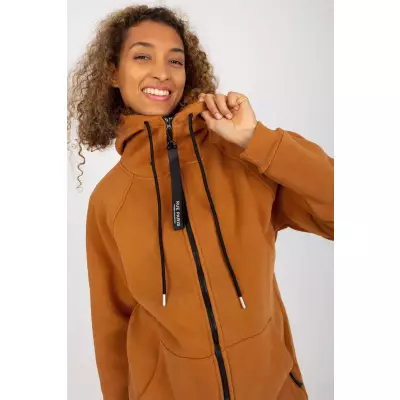 Bluza Damska Model AP-BL-AP-3004.32 Light Brown - Rue Paris