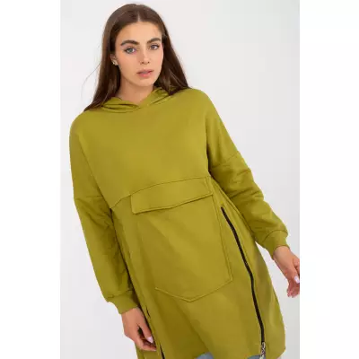 Bluza Damska Model FA-BL-8114.42P Olive - Fancy