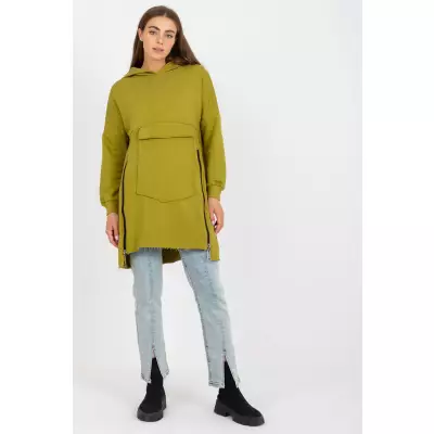 Bluza Damska Model FA-BL-8114.42P Olive - Fancy