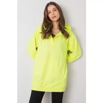 Bluza Damska Model EM-BL-ES-21-528.12X Fluo Yellow - Ex Moda