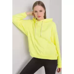 Bluza Damska Model EM-BL-ES-21-525.10 Fluo Yellow - Ex Moda