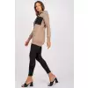 Spodnie Komplet Model EM-KMPL-615.33 Dark Beige - Ex Moda