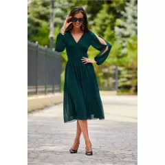 Sukienka Model ZIE SUK0372 Green - Roco Fashion