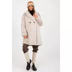 Płaszcz Model TW-PL-2118.95P Light Beige - Och Bella