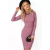 Sukienka Model RV-SK-R5133.07P Dark Pink - Rue Paris