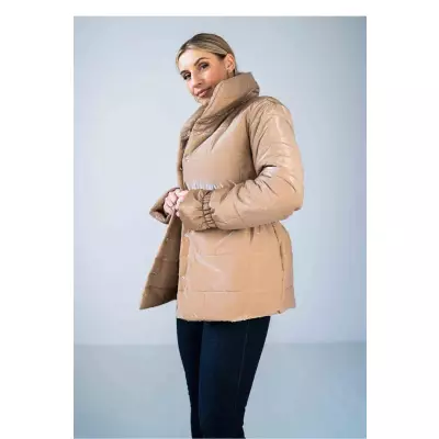 Kurtka Damska Model M933 Beige - Figl