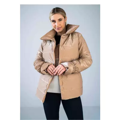 Kurtka Damska Model M933 Beige - Figl