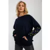 Bluza Damska Model RV-BL-8061.97 Navy - Rue Paris