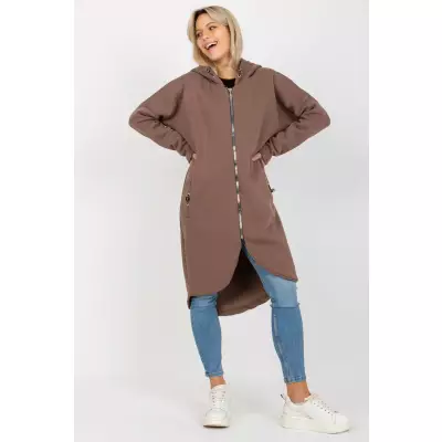 Bluza Damska Model RV-BL-4858-1.99P Brown - Rue Paris