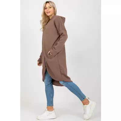 Bluza Damska Model RV-BL-4858-1.99P Brown - Rue Paris