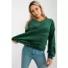 Bluza Damska Model RP-BZ-8188.06X Dark Green - Rue Paris