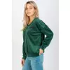 Bluza Damska Model RP-BZ-8188.06X Dark Green - Rue Paris