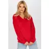 Bluza Damska Model RP-BZ-8188.31X Red - Rue Paris