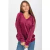 Bluza Damska Model RP-BZ-8188.36X Violet - Rue Paris