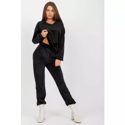 Bluza Damska Model RP-BZ-8188.64P Black - Rue Paris