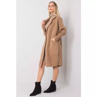 Płaszcz Damska Model MBM-PL-1521.97P Dark Beige - MBM