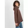 Bluza Damska Model EM-BL-U293.95 Dark Brown - Ex Moda