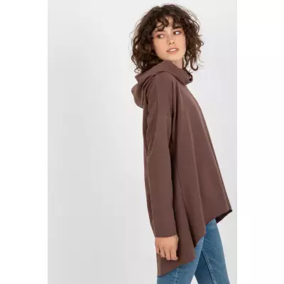 Bluza Damska Model EM-BL-U293.95 Dark Brown - Ex Moda