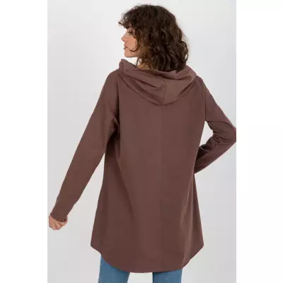 Bluza Damska Model EM-BL-U293.95 Dark Brown - Ex Moda