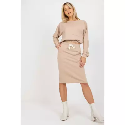 Spódnica Komplet Model EM-KMPL-644.18P Beige - Ex Moda